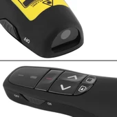 Multimedya Sunum Kumandası Lazer İşaretçi USB Alıcılı Siyah 15 Metre Kontrol Mesafesi R400 - 6