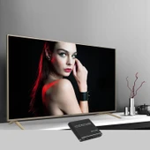 Mini 1080P Full HD Medya Oynatıcı USB HDD SD MMC Kart Destekli Siyah EU Fiş - 7