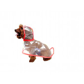 Little Friends Küçük Irk Şeffaf Yağmurluk Kırmızı S Beden - 1