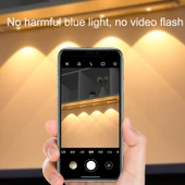 Ultra İnce Akıllı LED İnsan Vücudu Sensörlü Işık Çubuğu 40cm Uzunluk Uzay Gümüşü - 7