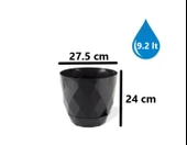 Omnipazar KRS-455 Yakamoz Tabaklı Plastik Saksı Takımı 9.2 Litre No 5 thumbnail 7