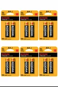 Xtralife Alkalin Kalem Pil AA 12 Adet Kodak Kaliteli Uzun Ömürlü 1.5 V Kalem Pil Orjinal Kumanda Fener Saat Cihazlar - 1