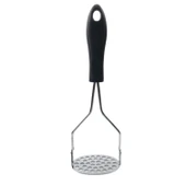 Renkli Plastik Saplı Paslanmaz Metal Patates Ezici Püre Yapıcı - 5