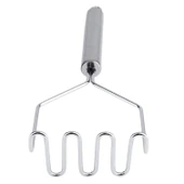 İnox Paslanmaz Metal Patates Ezici Püre Yapıcı 27 cm - 5