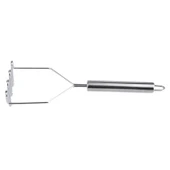 İnox Paslanmaz Metal Patates Ezici Püre Yapıcı 27 cm - 4