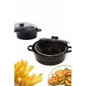 Essan Yanmaz ve Yapışmaz Fritöz Kızartma Tenceresi - 2