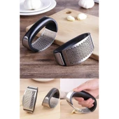 Yeni Sarımsak Ezici Paslanmaz Çelik Garlic Press - 8