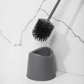 Porsima Sb-776 Silikon Wc Tuvalet Banyo Fırçası Klozet Fırçası An - 3