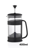 Porsima ET-00118 French Press Süzgeçli Bitki Çayı Demliği Kahve Presi - 400 Ml - 1