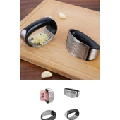 Yeni Sarımsak Ezici Paslanmaz Çelik Garlic Press - 12