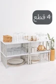 Porsima ORG-01 4lü Raf Düzenleyici - Dolap İçi Düzenleyici Raf - 7