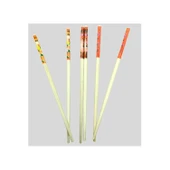 Bambu Chopstick Çubuk Yemek Çubuğu Yıkanabilir Tekrar Kullanılabilir (3 Çift- 6 Adet ) - 12