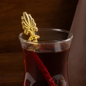 Porsima 4322 6lı Gold Metal Çay Kaşığı - 2