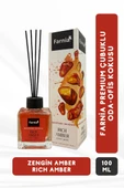 Farnia Premium Çubuklu Oda ve Ofis Kokusu 100 Ml Zengin Amber Rich Amber - 1