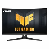 Asus TUF Gaming VG32WQ3B 31.5" 180Hz 0.5Ms HDMI+DP HDR WQHD FreeSync VA Curved Vesa Monitör thumbnail 1