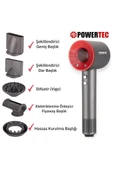 Powertec TR-3333 Üç Kademeli Plazma Fön Makinesi Gri 2000 W thumbnail 1
