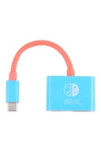 silabor 2'si 1 arada USB-C /Type-C - HDMI + USB-C /Video Dönüştürücü Switch Steam için Bağlantı İstasyonu - 3