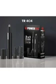 Powertec TR-404 Şarjlı Burun Kulak Kaş Şekillendirici Kıl Tüy Alma 2'si 1 Arada - 2