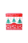 Yılbaşı Çam Ağacı Motifli Hediye Kutusu 10x7 cm - 2