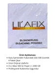 Lilafix Toz Açıcı Bleaching Powder Mavi 2000 GR - 2