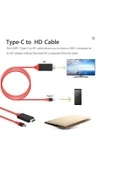 silabor 4330 Usb Type C 3.1 To Hdmi Çevirici Dönüştürücü Tv Bağlama Kablosu 4K - 4