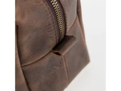 Deri Bakım Ve Seyahat Çantası, M Beden, G6 Kahverengi - 5