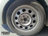 Vw Performance Sticker Audi Hafif Jant Sticker - 4 Adet - 1