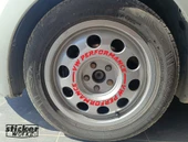 Vw Performance Sticker Audi Hafif Jant Sticker - 4 Adet - 8