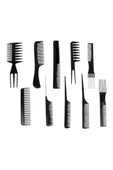 Powertec TR-C10 Profesyonel Saç Tarak Seti 10'lu Tam Set - 1