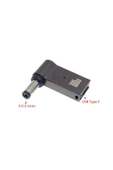 silabor KOPYA - 100 W USB Tip C Hızlı şarj adaptörü fiş konnektörü Evrensel USB C laptop Dönüştürücü 55x21 - 1