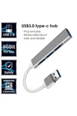 silabor 4 Port Usb 3.0 Hub Çevirici Çoğaltıcı Çoklayıcı Çoklama 4 Portlu Usb 3.0 Hub Çoklayıcı - 5