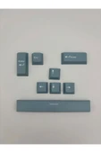 silabor 8 Tuş Keycaps PBT Tuş Takımı Mekanik Klavye Oyuncu Klavyesi Klavye Aksesuar - 5