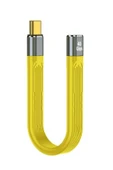 silabor Type-C To Type-C Dişi Kablo 40 GBPS USB Type Kablosu 100W Pd Hızlı Şarj Kablosu - Sarı C-6 10 Cm - 1