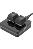 silabor 2 Tuşlu Bluetooth Mini Klavye Makro Klavye Mekanik Rgb Pın Klavye Programlanabilir Windows Ve Mac - 1