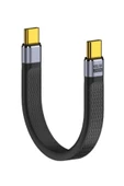silabor Type-C To Type-C 40 GBPS 8K Kablo 240W Pd Hızlı Data Kablosu C-23 10 Cm - 1