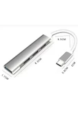 Arkhelais To Usb Hub 4 Port Çoklayıcı 4in1 Macbook Ile Uyumlu Çoğaltıcı Type C To Usb Converter Hub thumbnail 5