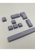 silabor 9 Tuş Keycaps PBT Tuş Takımı Mekanik Klavye Oyuncu Klavyesi Klavye Aksesuar - 1
