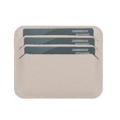 Pedro Slim Deri Kartlık ERC3 Bej - 4