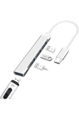 Berraahmet srhtDS Type-c To USB Hub 4 Port Çoklayıcı Macbook İle Uyumlu Çoğaltıcı Adaptör Desing 26645 - 1