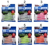 Captain 3520 Mini Worm Floating 5 cm Aromalı LRF Silikon Yem 10'lu  06 - 1
