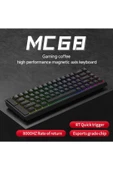 silabor LANGTU MC68 RGB Yüksek Performanslı Oyun Manyetik Anahtarlı Kablolu Klavye - 3