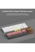 silabor Magegee Light100 Hot-swappable Kablosuz Win/mac Uyumlu Custom Klavye Hall Effect - 8