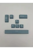 silabor 8 Tuş Keycaps PBT Tuş Takımı Mekanik Klavye Oyuncu Klavyesi Klavye Aksesuar - 4