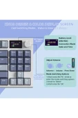 Attack Shark K86 EKRANLI KABLOSUZ MEKANİK KLAVYE - 3