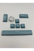 silabor 8 Tuş Keycaps PBT Tuş Takımı Mekanik Klavye Oyuncu Klavyesi Klavye Aksesuar - 2