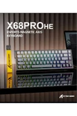 silabor X68PRO HE Wireless Kablosuz Rapid Trigger Snap Tap Hall Efect Keyboard Magnetic Switch - 3