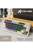 silabor ATTACK SHARK X85PRO Tri-mode Gasket Mekanik Klavye - 1