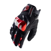 SCOYCO MC117W KORUMALI KADIN MOTOSİKLET ELDİVENİ KIRMIZI BEYAZ - 1