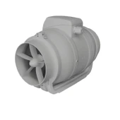 100'lük 250 m3/h İki Hızlı Aksiyel Kanal Fanı 40 dB(A) 25W Vent Europe Q125 Redüksiyonlu IP44 3 Yıl Garantili AGMair Ventilation Havalandırma - 2
