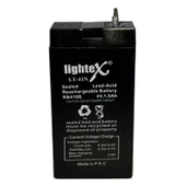 Lightex LT-41N 4Volt 1Amper Akü 65x22x35mm - 1